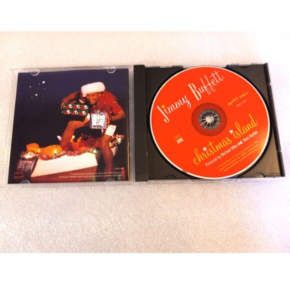 Jimmy Buffett Christmas Island CD 1996 MCA Records Holiday Album PLAYS GREAT - Picture 2 of 5